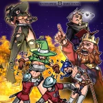 Valendoria’s Destiny giantess comic featuring Meeralia, a sorceress using giantess growth magic to fight against a kingdom’s purge of magic users