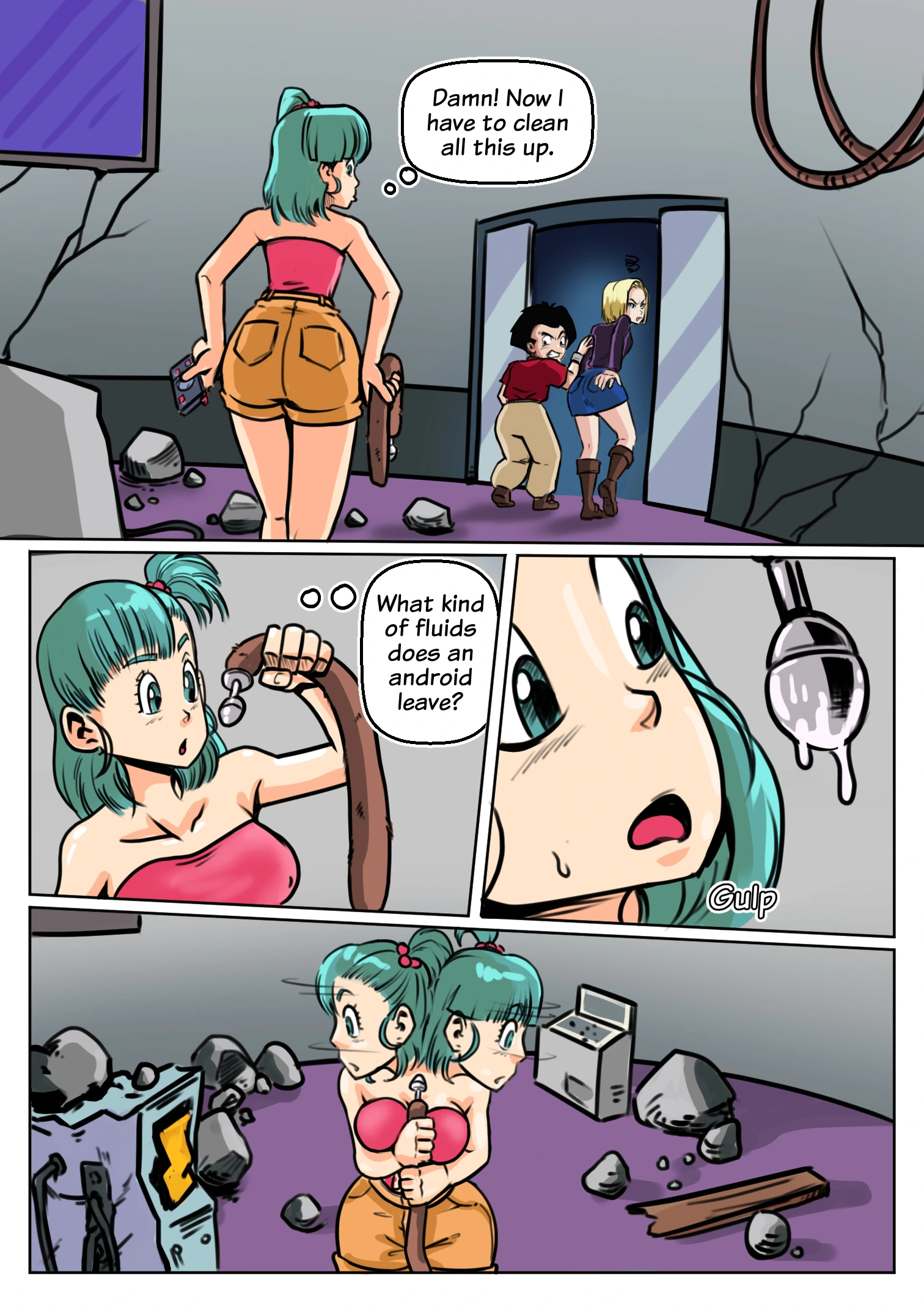 Page 01 of Bulma's sexy Impulse