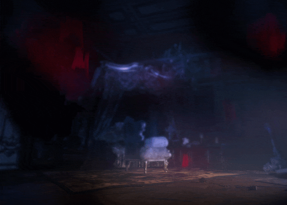 Segmentation of Dimitrescus Sisters parts in sequence