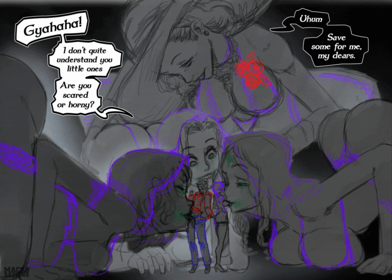 Blog 24 PROCESS OF CREATION OF DIMITRESCU SISTERS ILLUSTRATION