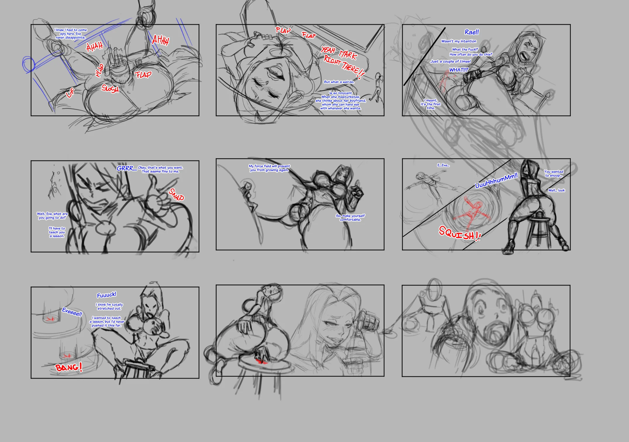 ATOM EVE | STORYBOARD